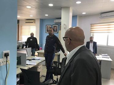 شاهد بالصور ... زيارة مفاجئة لوزير المياه والري لمياه اليرموك