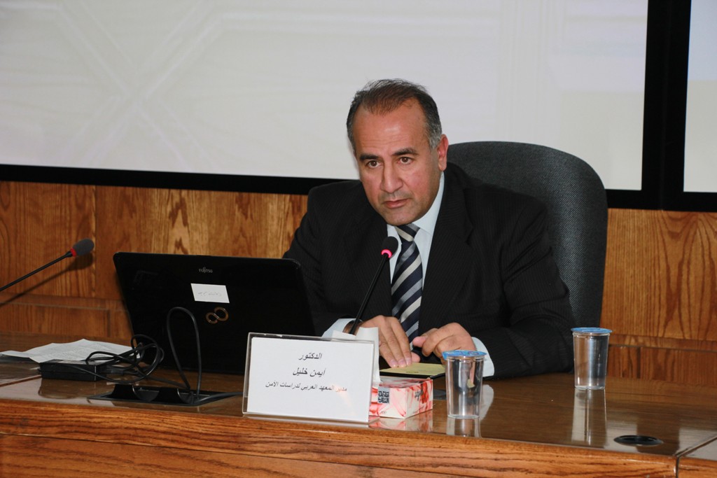 مدير المعهد العربي لدراسات الأمن يحاضر في كلية الدفاع الوطني الملكية الأردنية.