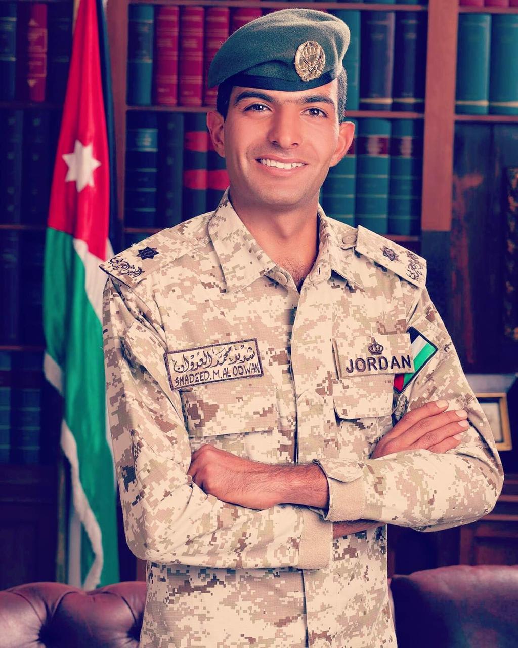 محمد العدوان يبارك للملازم شديد العدوان ... التخرج من الكلية العسكرية الملكية.