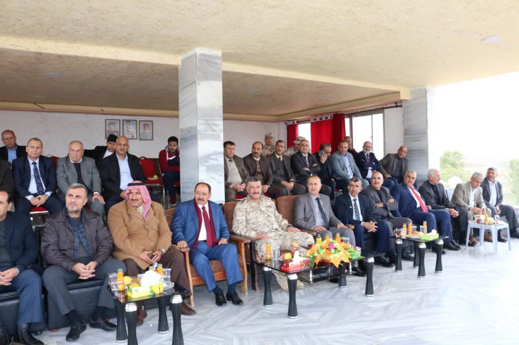 دورة الضباط المتقاعدين العسكريين رقم (24) يزور الباقورة المستعارة.