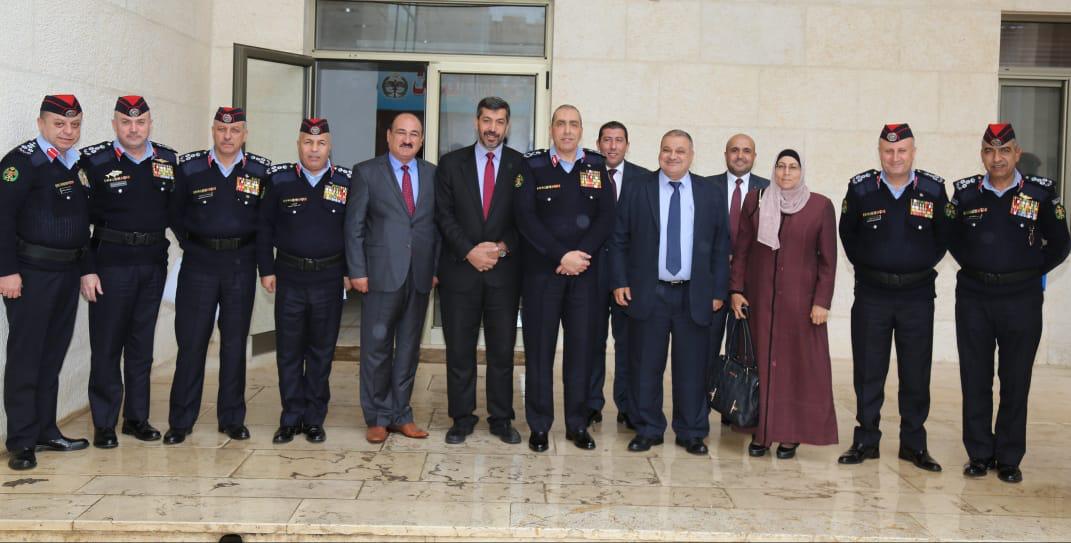 الحمود يستقبل رئيس وأعضاء اللجنة الادارية في مجلس النواب برئاسة  الحجاحجة.