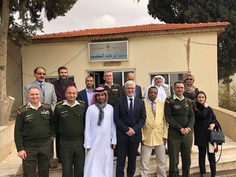 عقد امتحان البورد العربي للطب النفسي في مجمع الأميرة عائشة بنت الحسين الطبي