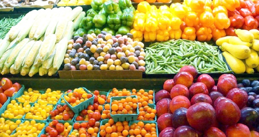 350 طنا واردات سوق العارضة للخضار