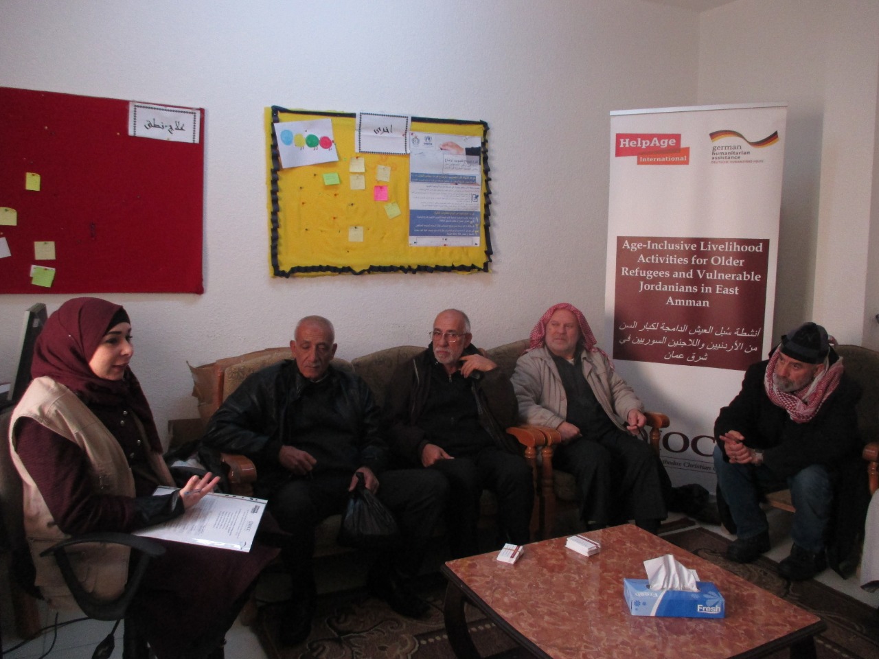 الأرثوذكسية المسيحية الخيرية العالمية تدعم كبار السن للإنخراط في الأنشطة الإنتاجية وسوق العمل