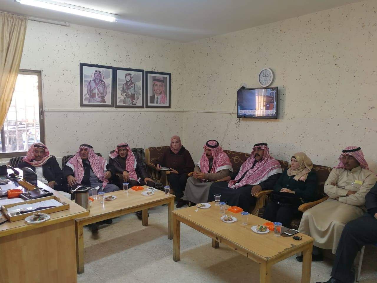 اجتماع لمجلس محلي بادية الرويشد.. صور