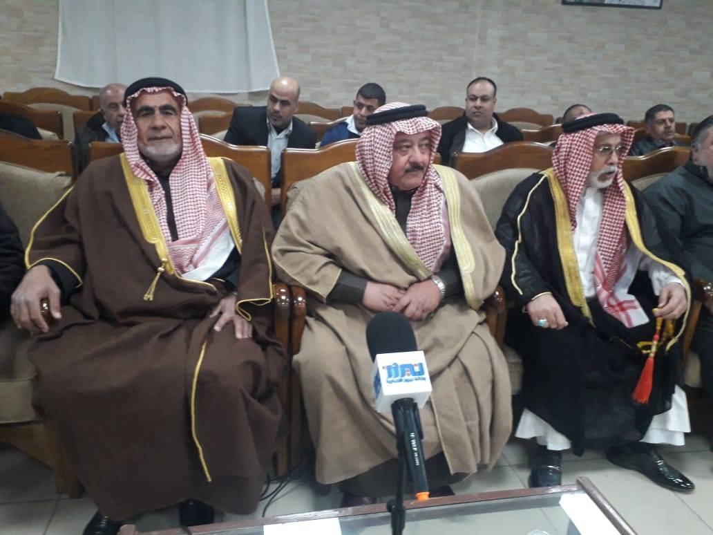 جاهة صلح بين ابو شعيرة وال ابو ادريس بسبب الاعتداء على الدكتور ابو شعيرة ...صور