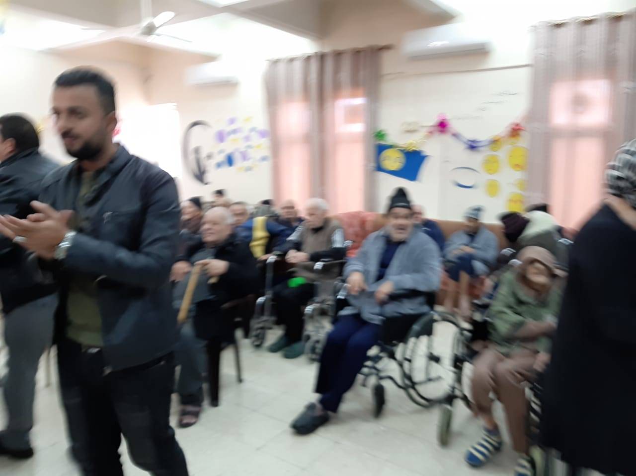 مركز لمسة حنان وجمعية ابداع تقييم حفلا تكريميا للمسنين