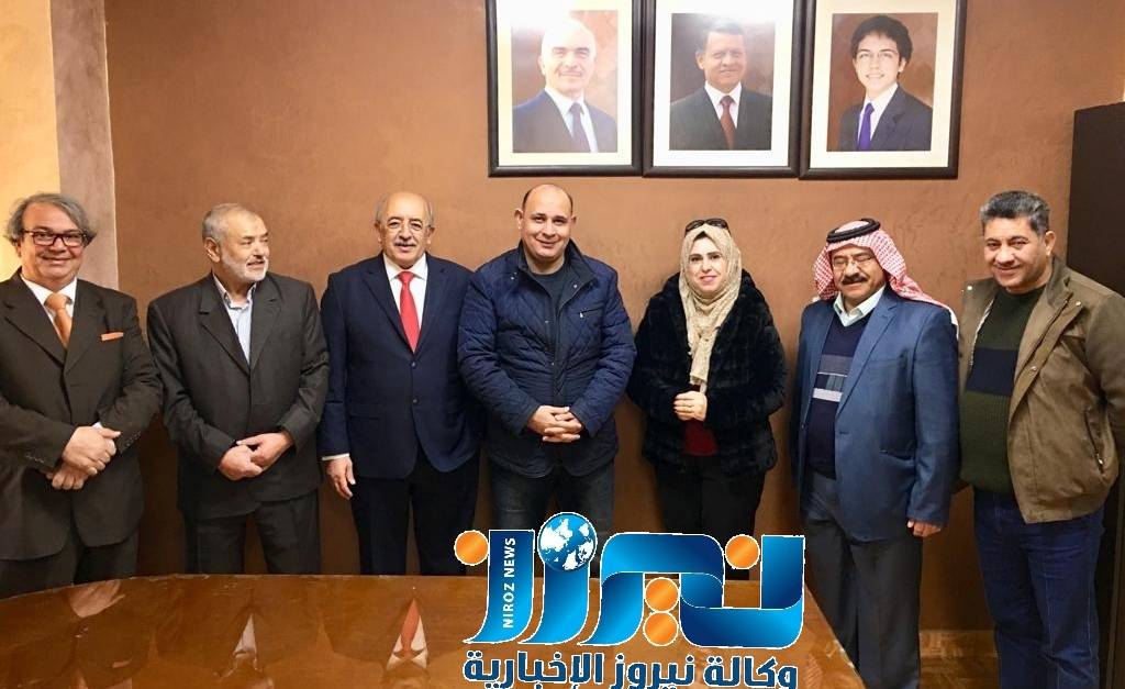 وفد من مؤسسة اعمار مدينة سحاب يزور متصرفيتي سحاب و الموقر.