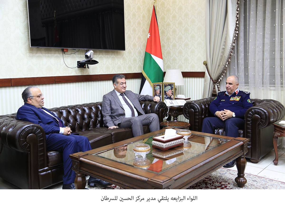 البزايعة ومدير مركز الحسين للسرطان يبحثان سبل تعزيز التعاون