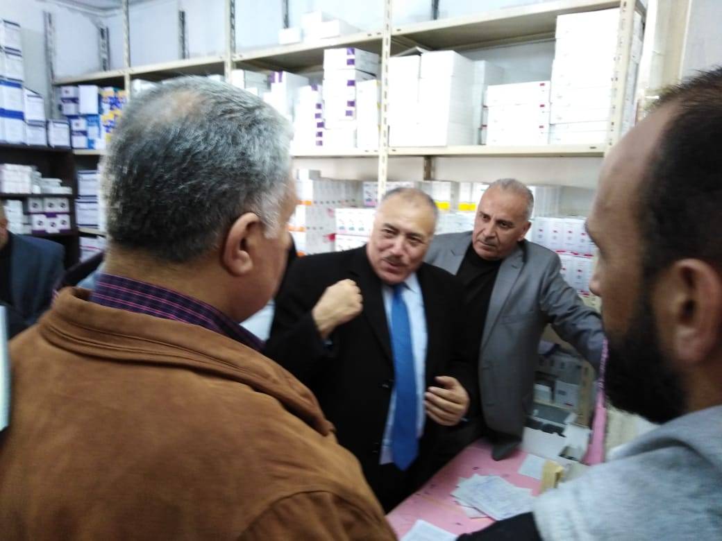 وزير الصحة الزبن يوعز بتطوير المراكز الصحية في محافظة جرش.