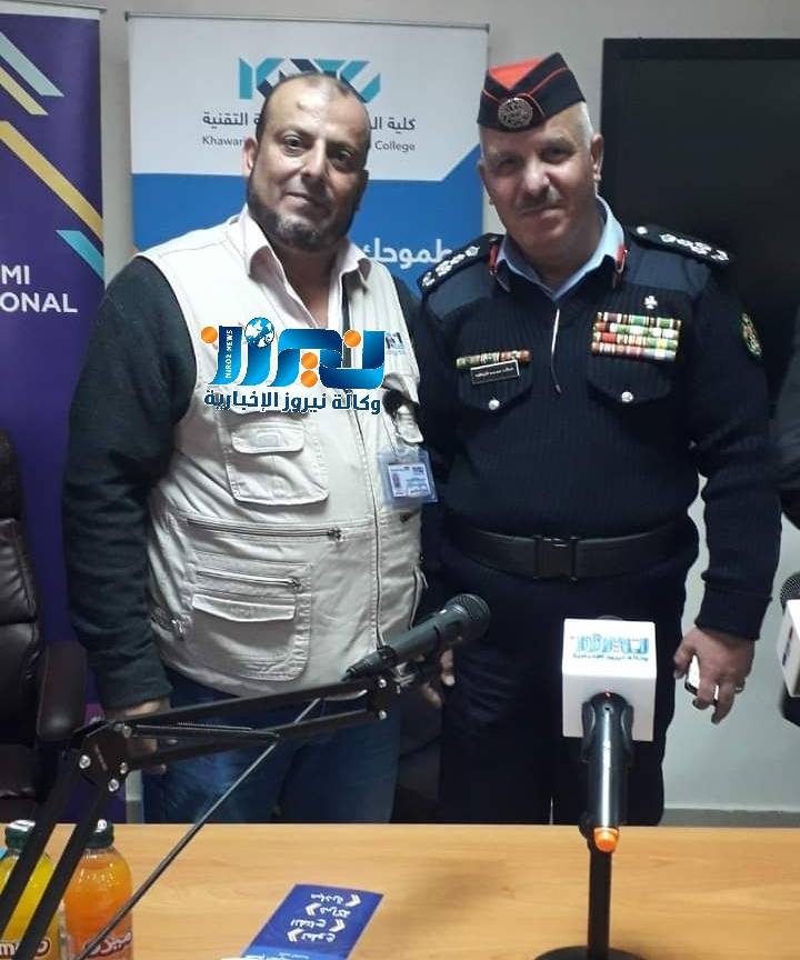 كلمة عطوفة العميد المتقاعد خالد النوافلة.