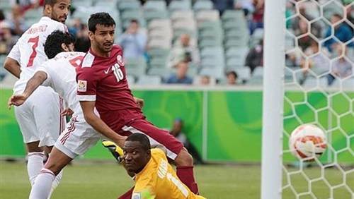 بث مباشر كأس اسيا الامارات 0 قطر 2 نهاية الشوط الاول
