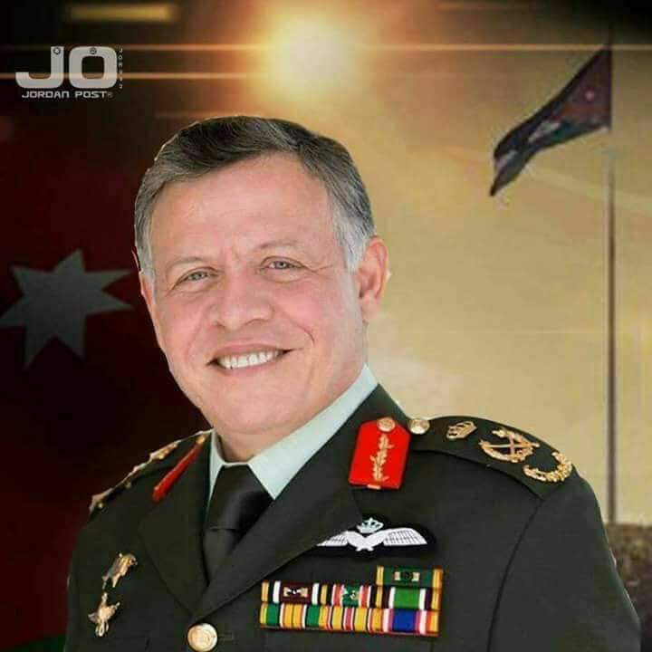 رئيس وأعضاء المجلس المحلي لمركز النزهة يهنئون جلالة الملك.