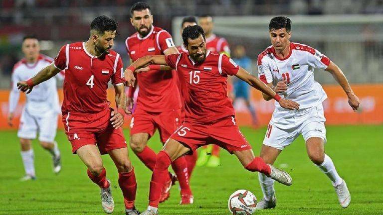 تعادل فلسطين وسوريا في كأس آسيا 2019