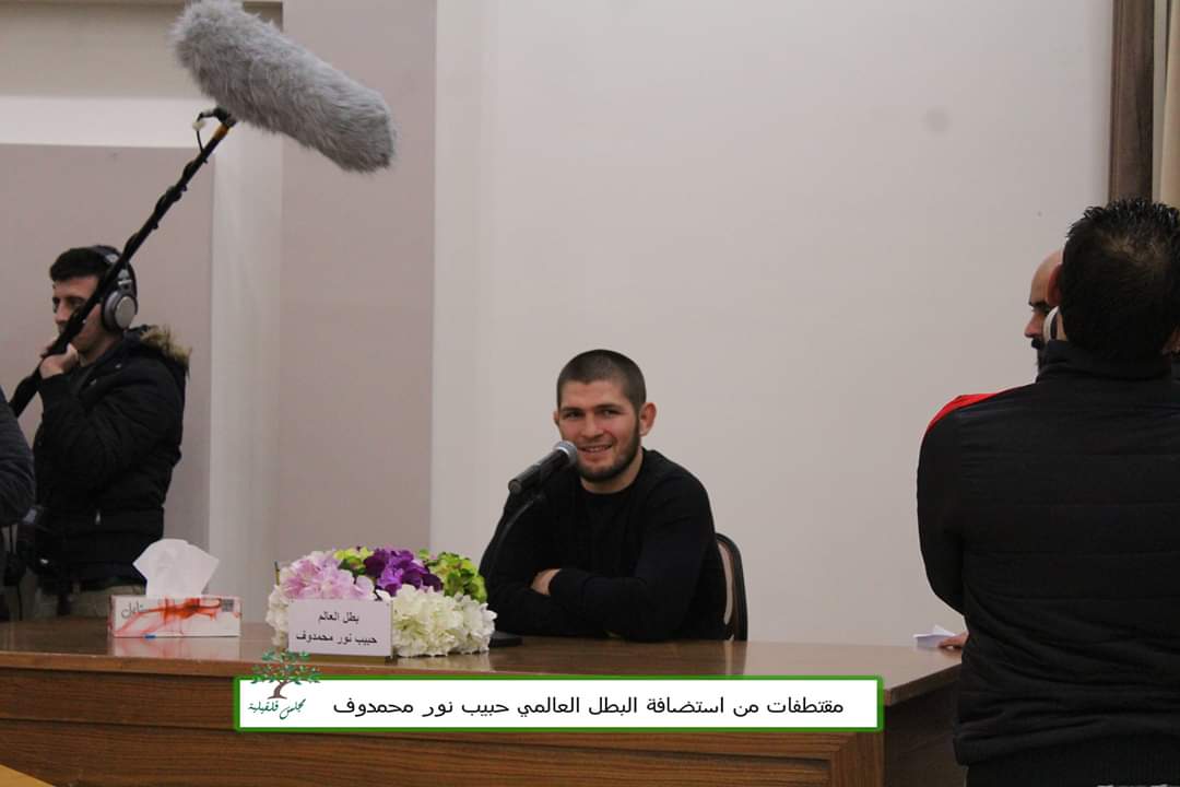 محمدوف يلتقي الأردنيين في مجلس قليقلية.