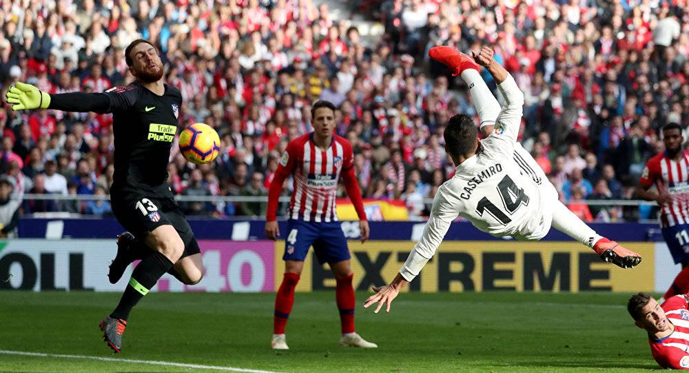 ريال مدريد يسحق أتلتيكو مدريد بثلاثة أهداف