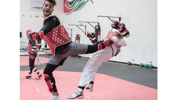 أبو غوش يحقق ذهبية كأس الرئيس للتايكواندو