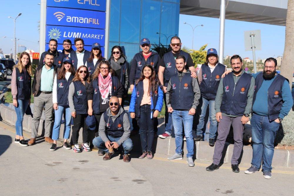 المناصير للزيوت والمحروقات وبرنامج حب الأردن يطلقان حملة الشغل مش عيب