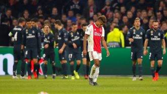 ريال مدريد يفوز على أياكس أمستردام بهدف قاتل في ذهاب دور 16 لدوري أبطال أوروبا.