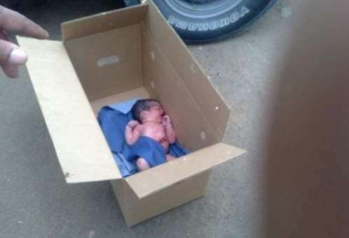 الأجهزة الأمنية تعثر على لقيطة عمرها يومان على جسر مشاة في ابو نصير