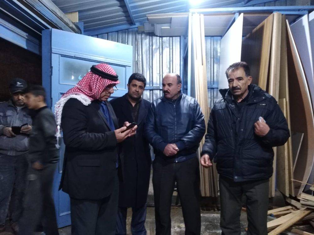 فزعة وطن من حزب النهضه الوطنيه عجلون.