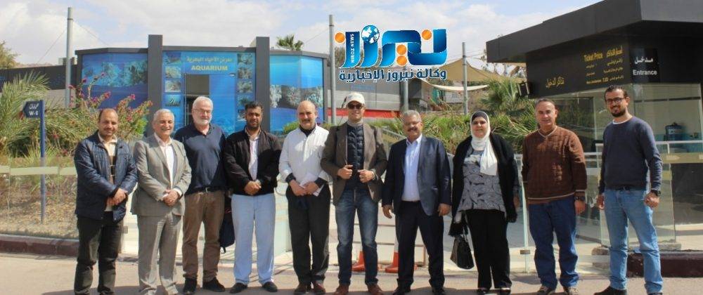 زيارة وفد من الهيئة العامة لمصائد الأسماك لمحطات المركز الوطني للبحوث الزراعية