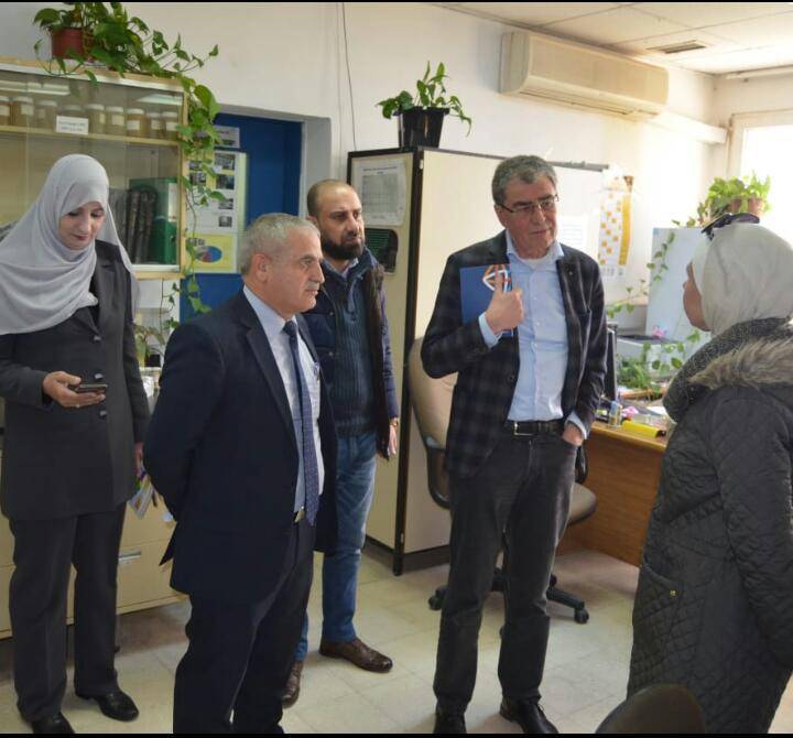 مدير برنامج الخبراء الهولنديين يزور المركز الوطني للبحوث الزراعية