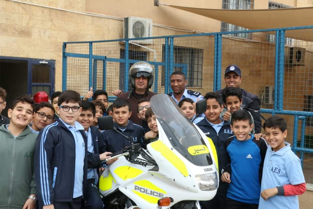 ورشة عمل بعنوان  المرور الآمن لطلاب المدارس  في العقبة