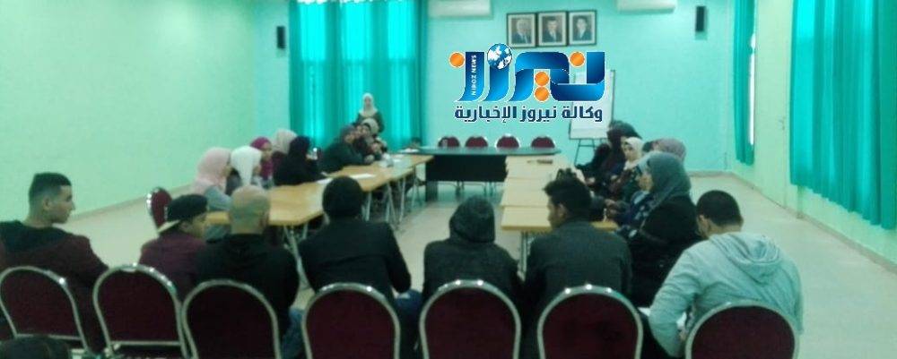 جلسة حواريه في مركز شباب وشابات الظليل ...صور