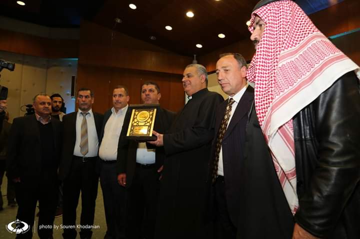 اتحاد شباب وشابات السلط يشارك المركز الكاثوليكي للدراسات احتفالاتهم بعيد البشارة
