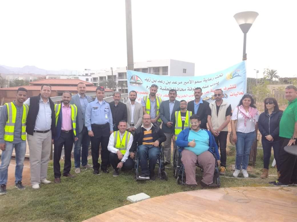 مندوبا عن الأمير مرعد النصرات يرعى مبادرة تحقيق الحلم في العقبة..صور