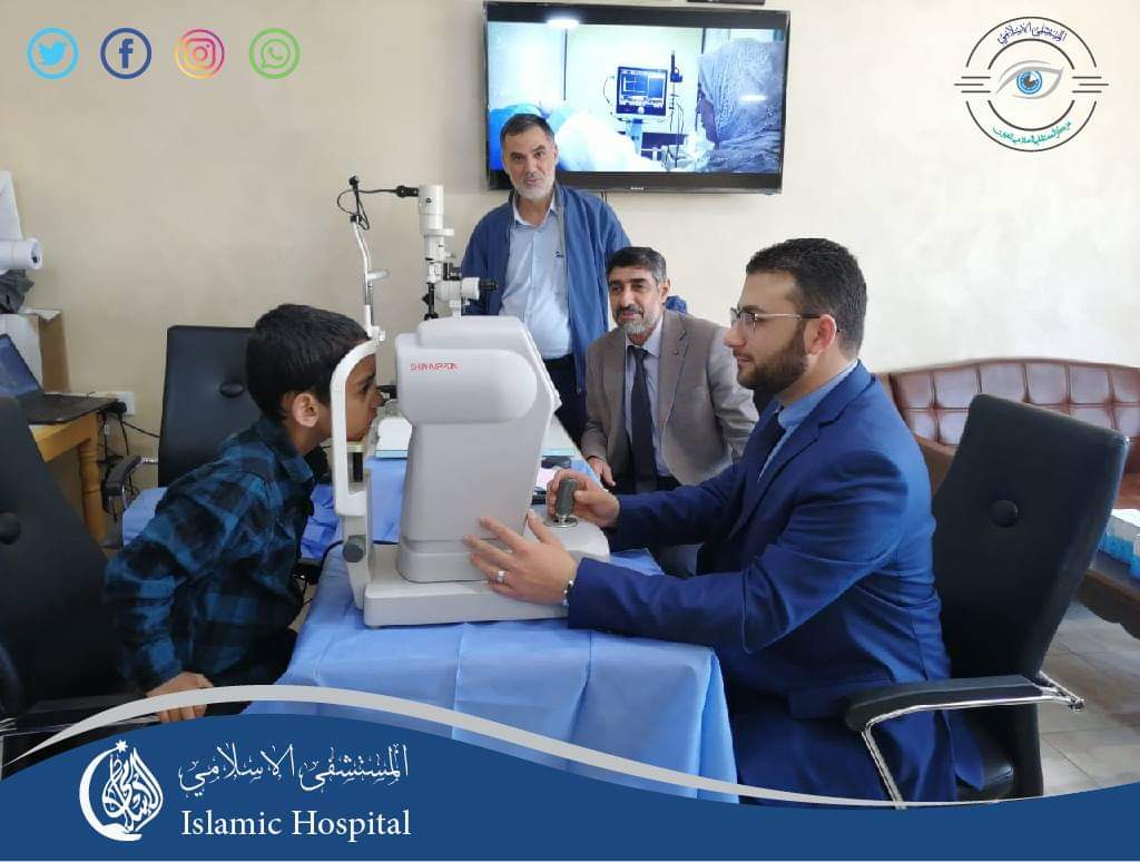 مبادرة باعيننا تقدم خدمة علاجية مجانية ل 200 مريض عيون بالعقبة..صور