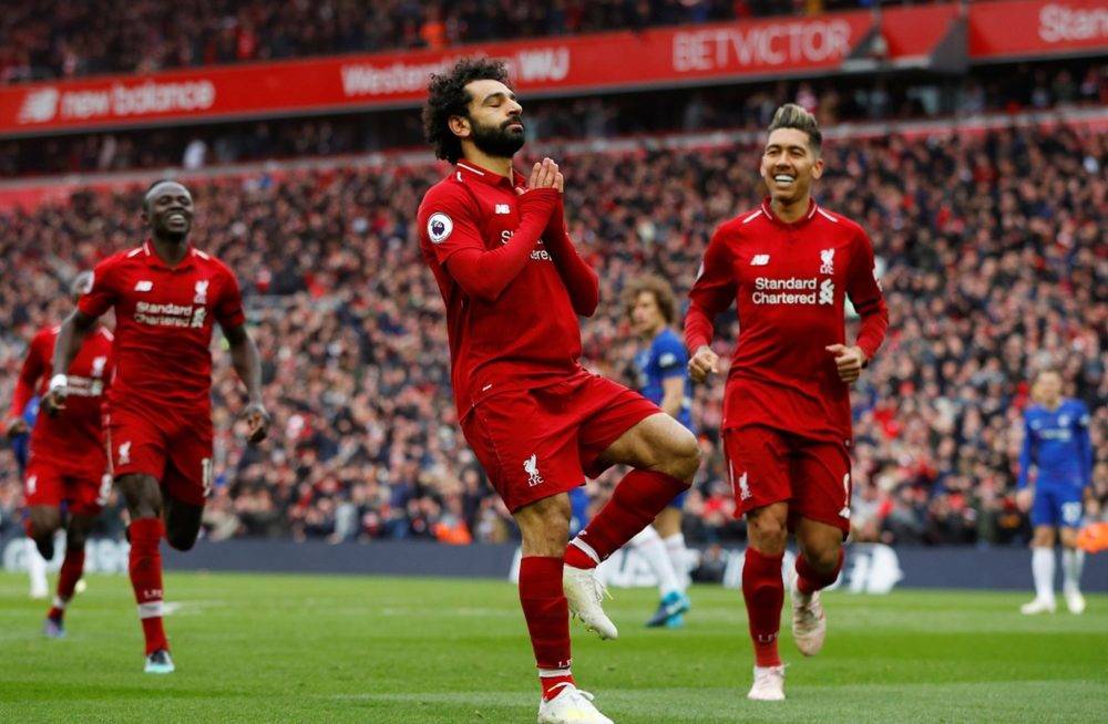 محمد صلاح يسحق تشيلسي في الدوري الانجليزي