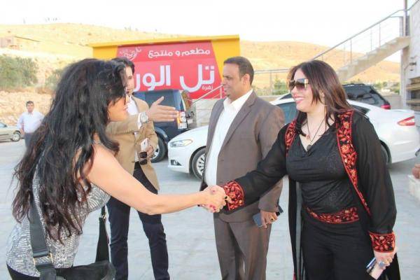افطار الناشطة رانيا ابوطربوش في جرش.. صور