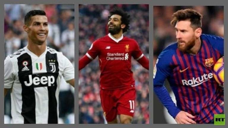ميسي يتفوق على رونالدو في تصنيف فوربس.. وصلاح يدخل نادي المئة