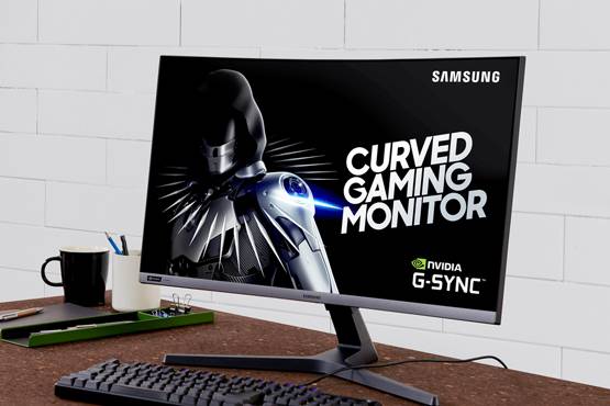 سامسونج تطلق شاشة الألعاب المنحنية CRG5 بتقنية GSync... صور