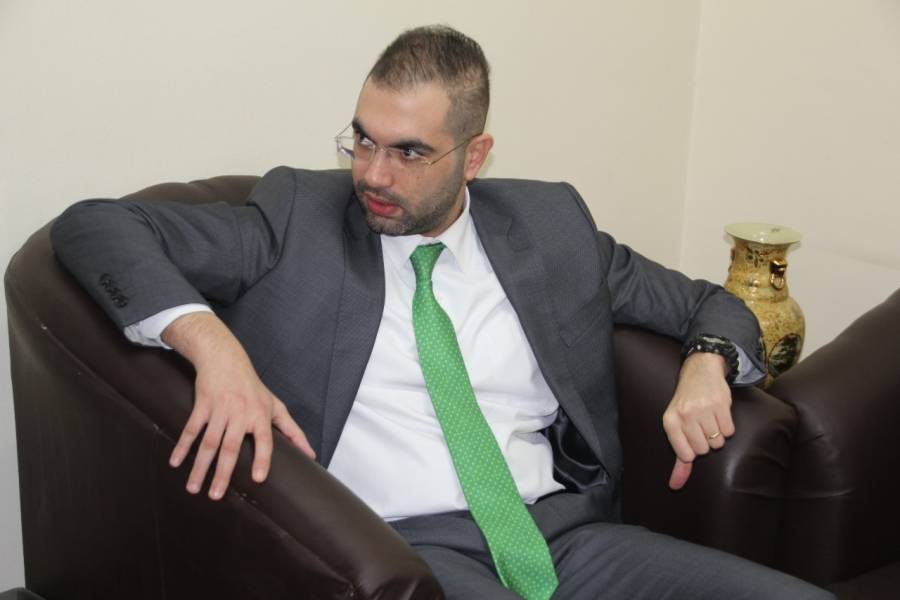 النائب قيس زيادين يرزق بيعقوب