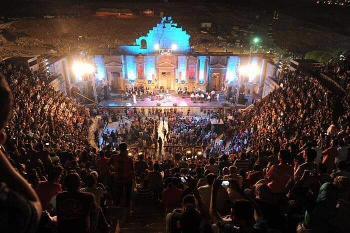 المسرح الجنوبي ايقونة المسارح في جرش