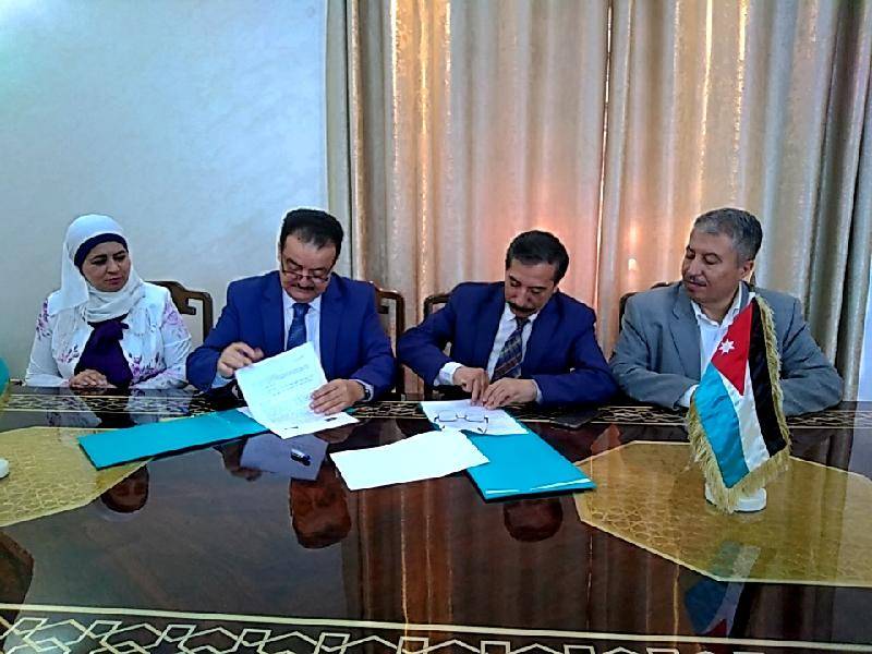 جامعة آل البيت توقع مذكرة تفاهم مع القنصلية الفخرية لجمهورية ساحل العاج.