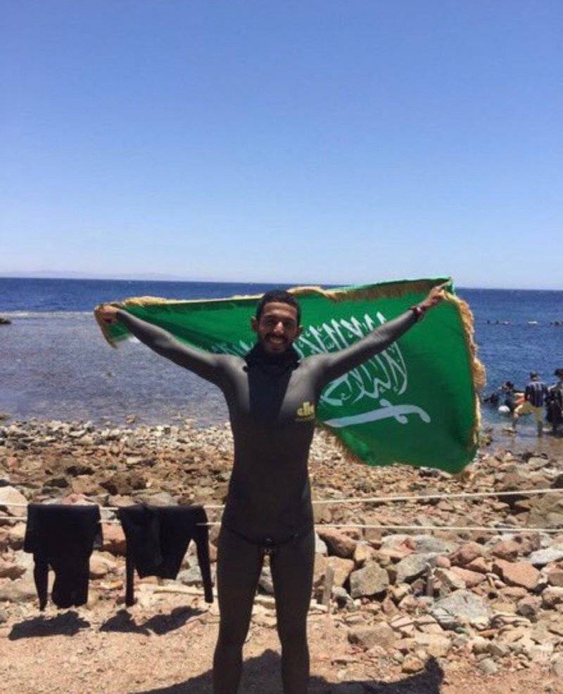 بالصور : العثور على جثة بطل السعودية في الغوص الحر... تفاصيل