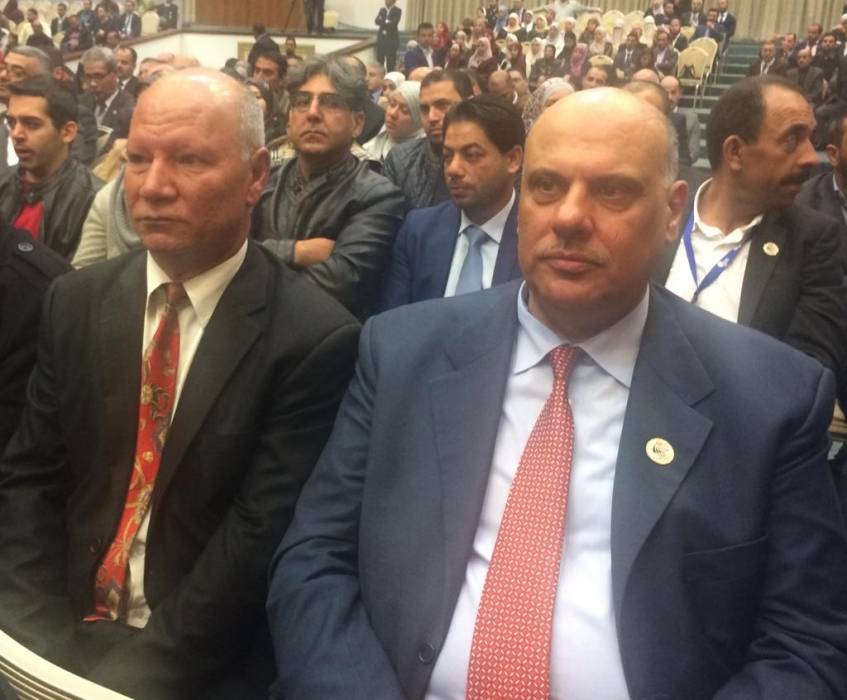 أكرم جروان يُهنىء سامح الناصر بالمنصب الجديد