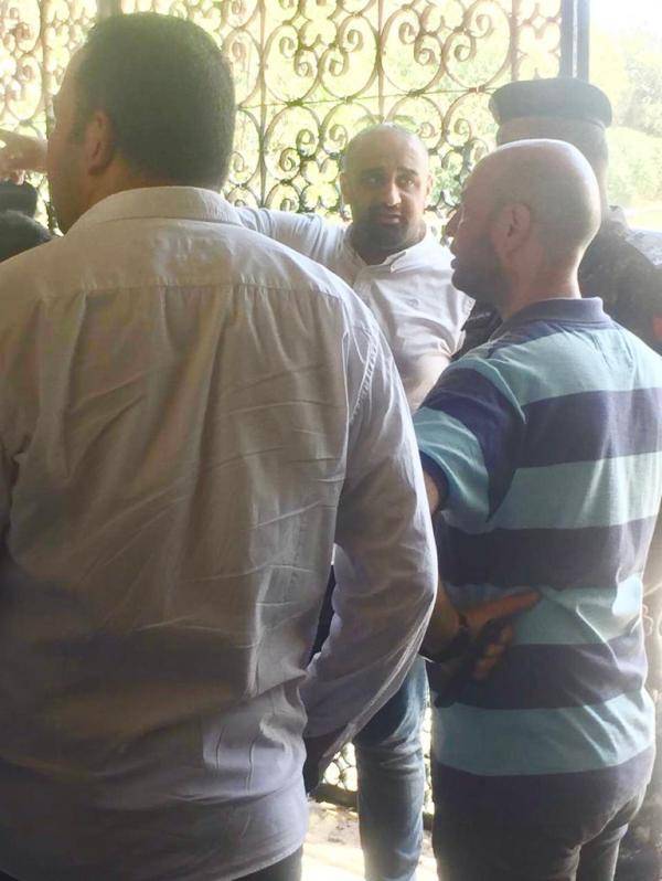 الناشط الطعاني يتابع حريق سوق الروضة