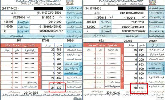 الكهرباء: منشآت وأفراد يماطلون في تسديد ذممهم