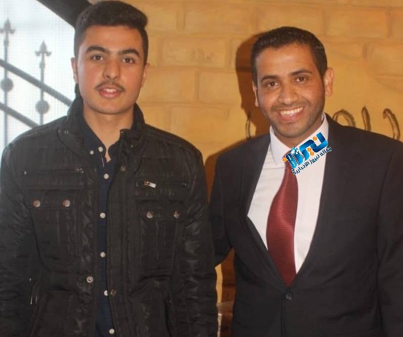 المحامي خالد  الزبن يبارك للخال سامي الفايز