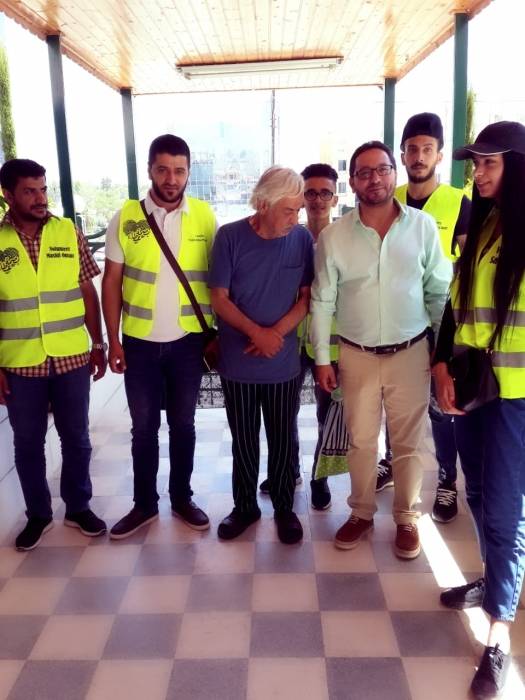 مبادرة   لحظة أمل  في دار الامل للمسنين.. صور