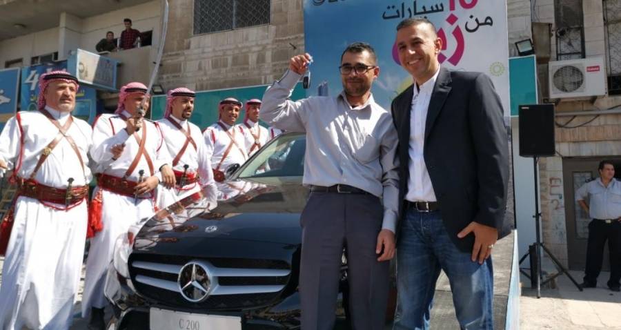 زين تعلن عن رابح المرسيدس الثامنة