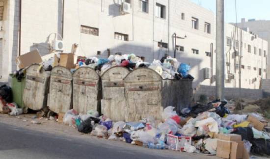 رفع (8200) طن نفايات في عمان بأول ايام العيد