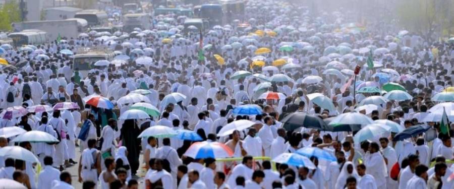 السعودية : وداع مهيب لضيوف بيت الله الحرام من أمن الحج.. فيديو