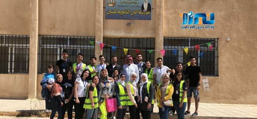 انطلاق مبادرة لتزهو مدارسنا من للبن... صور
