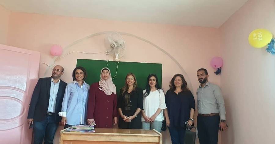ضمن النسخة السادسة لبرنامج هومز البلقاء 2019 شركة زين ومؤسسة لوياك “LOYAC” تفتتحان مدرسة جلعد الأساسية المختلطة